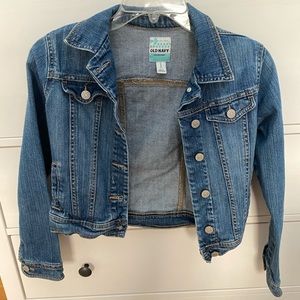 Old snazzy jean jacket (YOUTH 10-12)